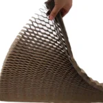 Honeycomb paper core strips