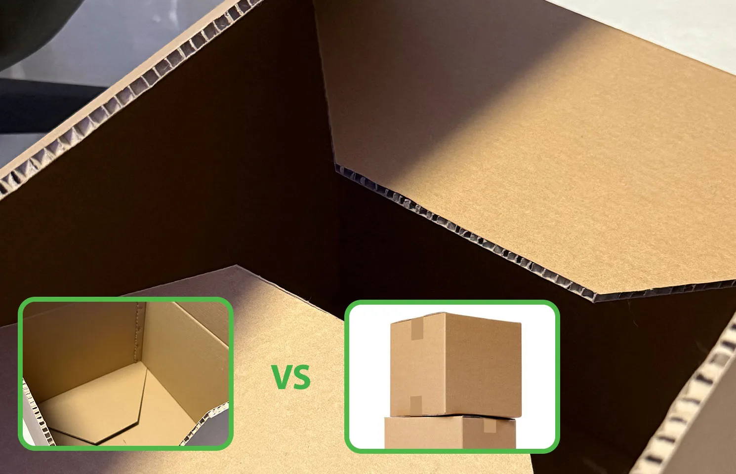 foldable honeycomb carton