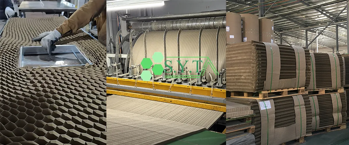 fire resistant honeycomb paper core